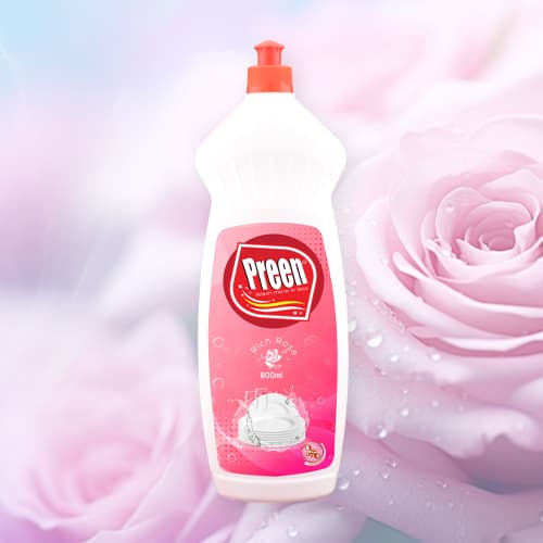 Rose Elegance: Preen Dish Wash Liquid